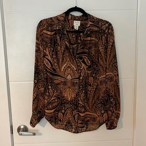 Richard Allen x H&M Paisley Blouse